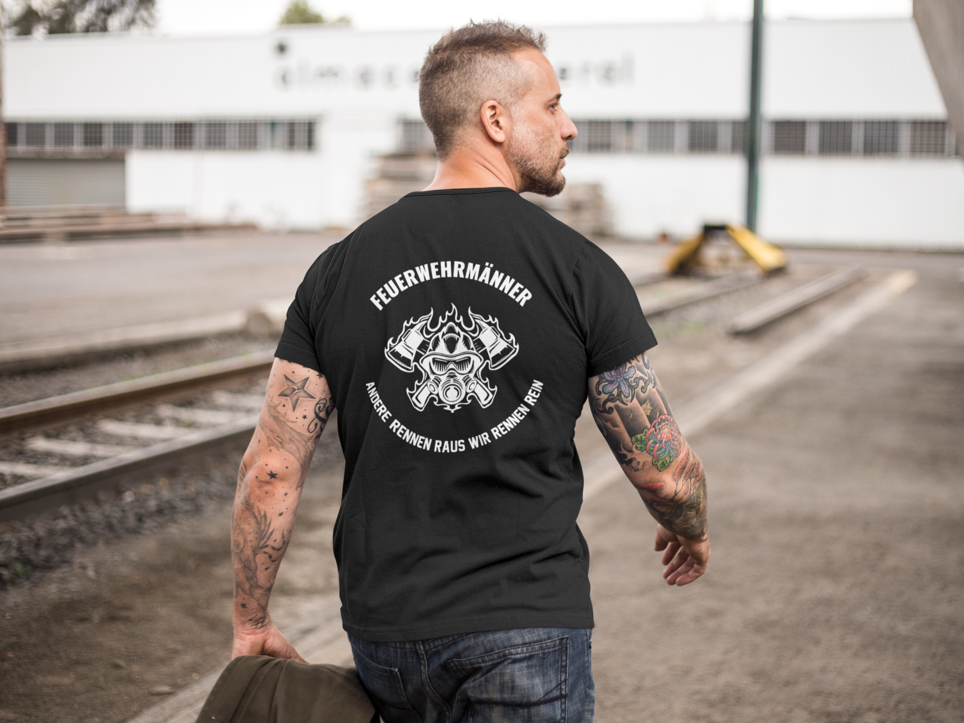 Andere rennen raus Back - T-Shirt