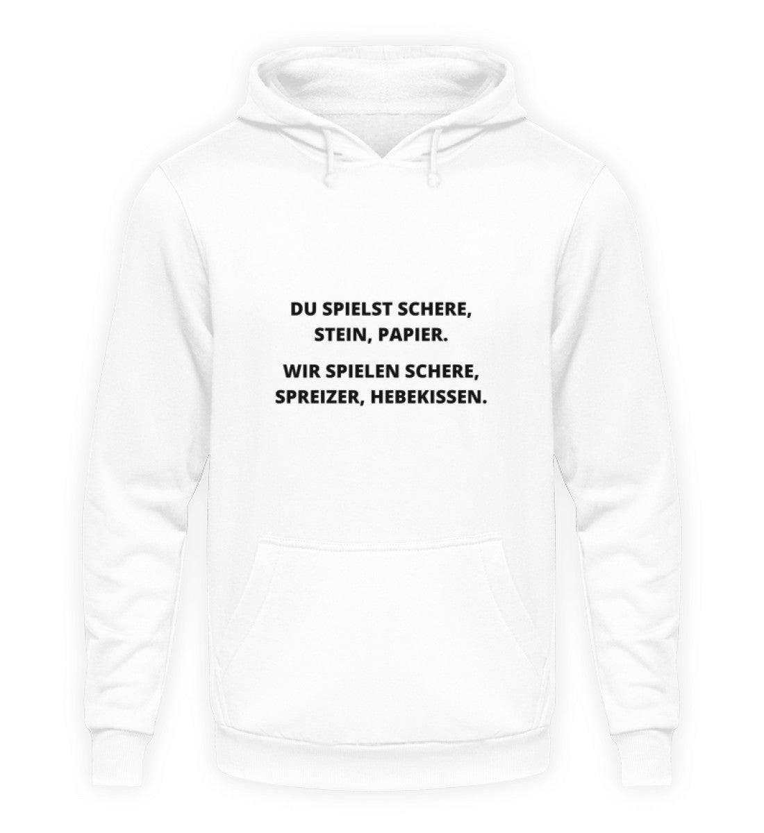 Schere, Stein, Papier - Hoodie