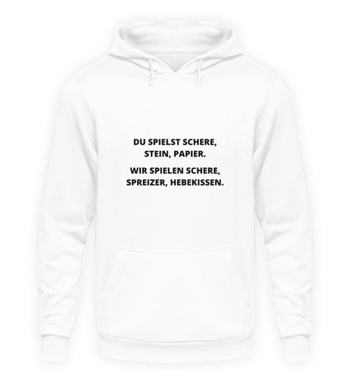 Schere, Stein, Papier - Hoodie