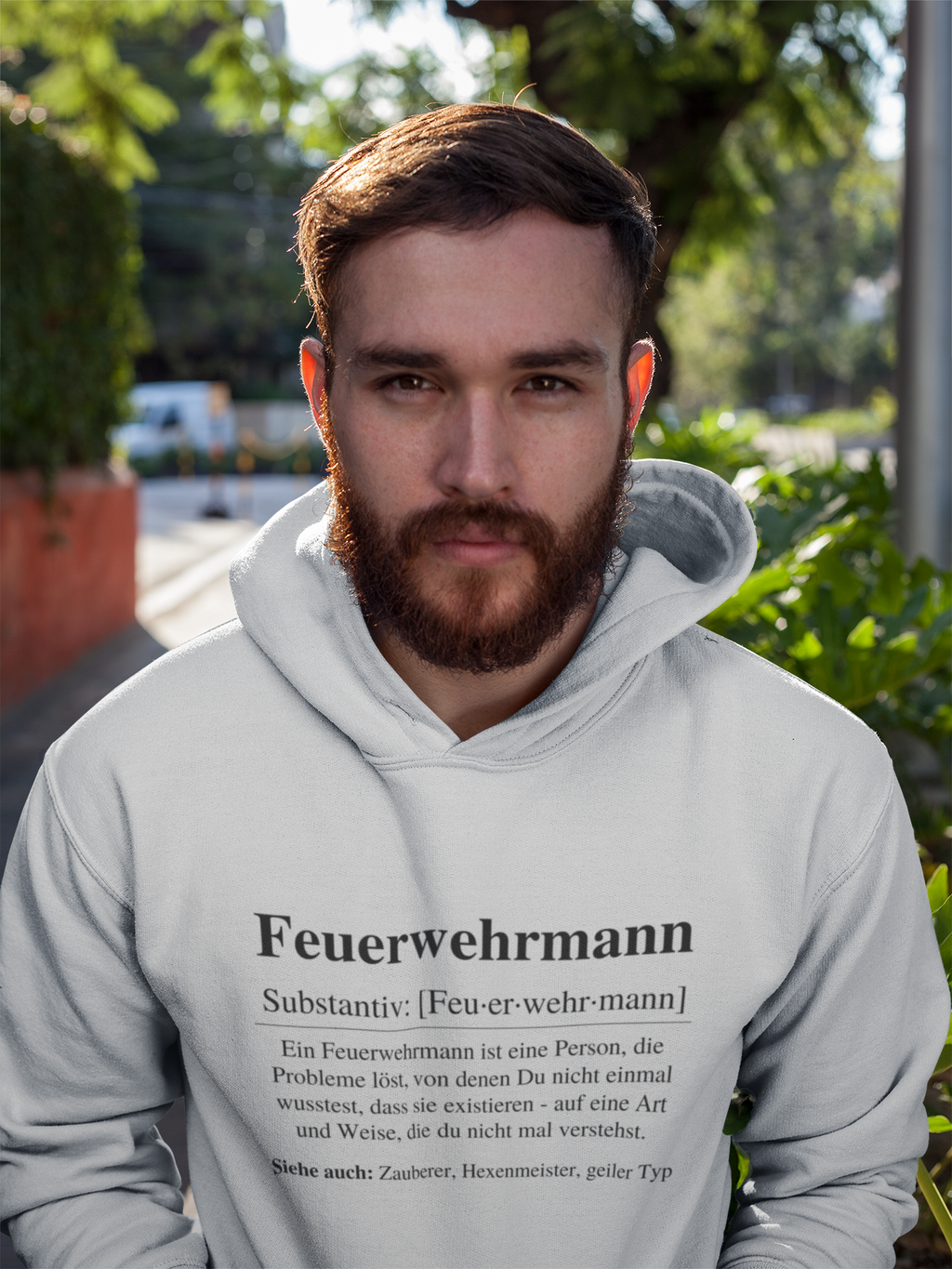 Feuerwehrmann Substantiv - Hoodie