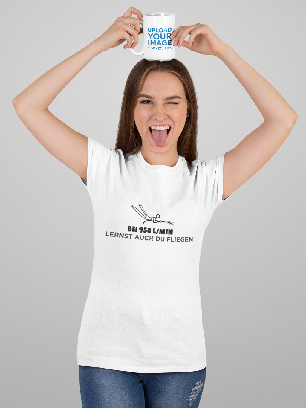950l/min - Frauen T-Shirt