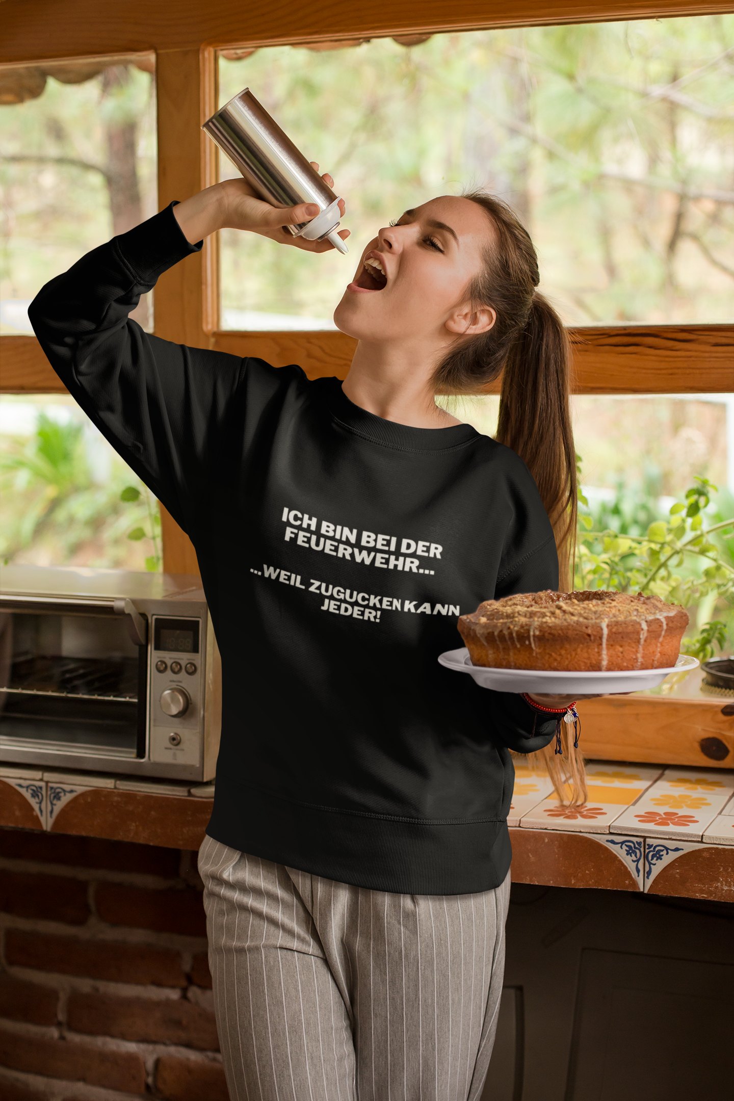 Bei der Feuerwehr - Sweatshirt